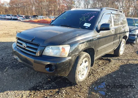 2007 Toyota Highlander V6 from USA, damaged, VIN JTEEP21A370215432